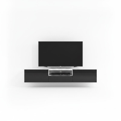 Support TV suspendu au design luxueux pour salon en bois moderne nouveau mobilier