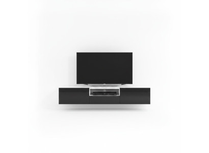 Support TV suspendu au design luxueux pour salon en bois moderne nouveau mobilier