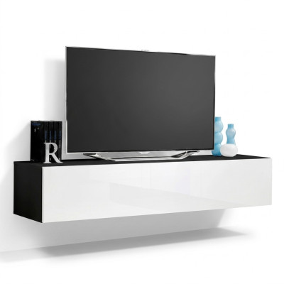Support TV design rtv salon bois lowboard nouveau meubles luxe moderne