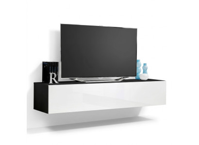 Support TV design rtv salon bois lowboard nouveau meubles luxe moderne
