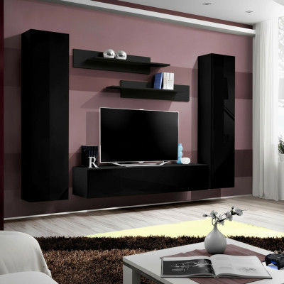 Ensemble complet de meubles muraux pour salon Mobilier de luxe de style moderne