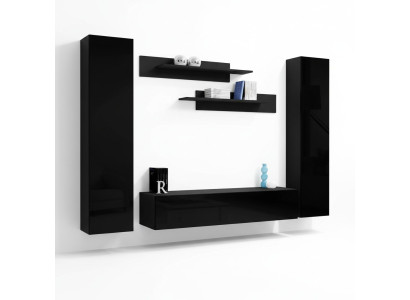 Ensemble complet de meubles muraux pour salon Mobilier de luxe de style moderne