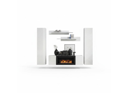 Unité murale moderne Mobilier de designer Étagères murales Vitrine suspendue Buffet neuf