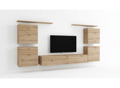 Meuble mural design Étagère Salon Bois Meuble TV Étagères murales nouveau mobilier en bois