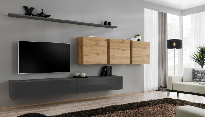 Bahut design meuble en bois complet 7 pièce buffet mural meubles de salon