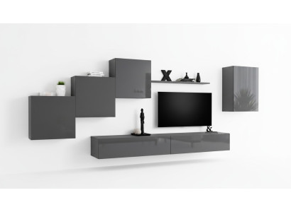 Ensemble mural pour salon, 6 pièces, étagère murale, ensemble pour salon, neuf complet