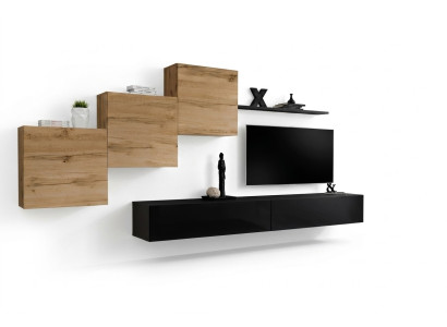 Mobilier d'unité murale moderne Ensemble complet Étagère murale design Buffet