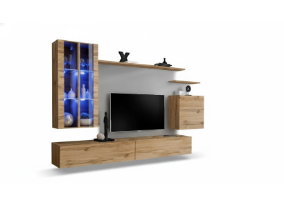 Ensemble de meubles design Armoire murale moderne Meuble TV Bas Meuble en bois Nouveau buffet