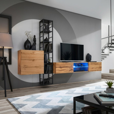 Étagères murales Unité murale Armoire murale Étagère Design TV buffet bas Bahut de luxe neuf