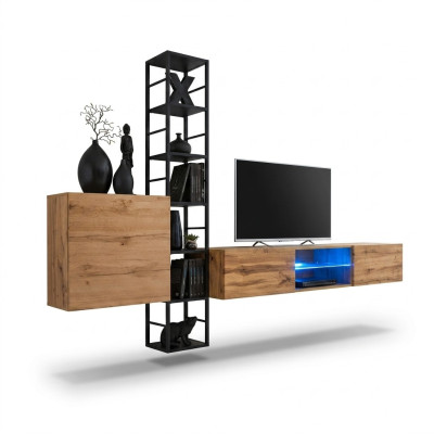 Étagères murales Unité murale Armoire murale Étagère Design TV buffet bas Bahut de luxe neuf