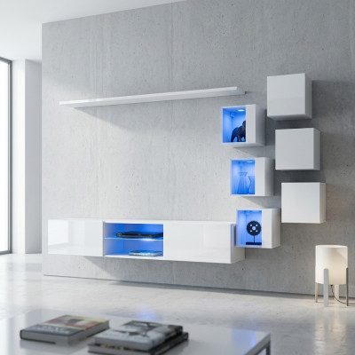 Meuble mural de luxe Mobilier neuf Armoire murale de meuble de salon Complet