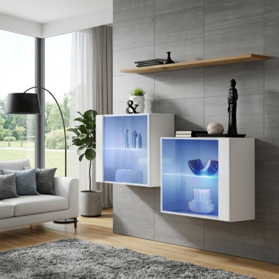 Meubles muraux de luxe Ensemble de mobilier Ameublement en bois Mobilier moderne pour le salon