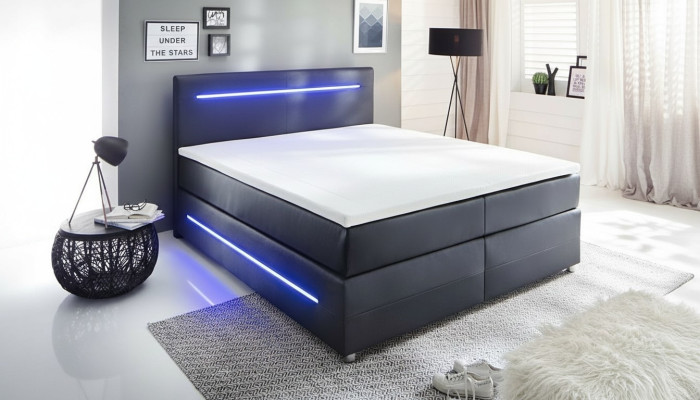 Chambre de luxe Lit moderne Design de rembourrage Mobilier de luxe Double nouveau