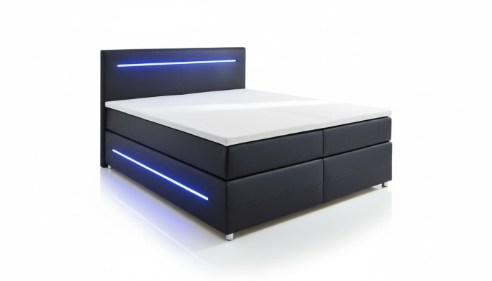 Chambre de luxe Lit moderne Design de rembourrage Mobilier de luxe Double nouveau