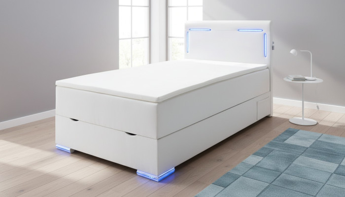 Chambre Lit Rembourrage Mobilier Luxueux Ameublement neuf Design Moderne