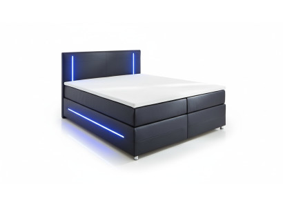 Chambre de luxe moderne, lit double de designer, lit 180x200cm, nouveau design.