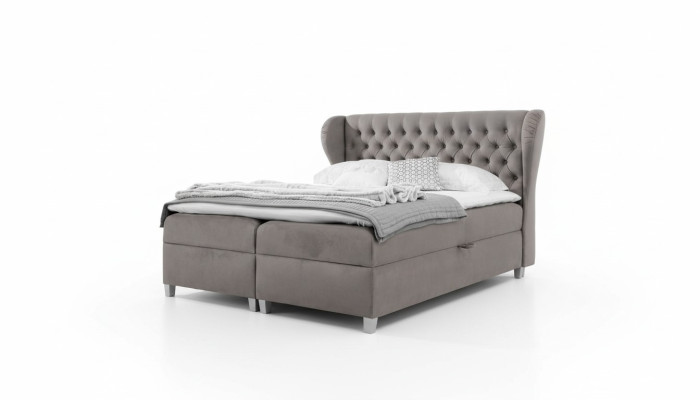 Chesterfield Lit sommier Luxury Bedroom Furnishings Modern Lit rembourré