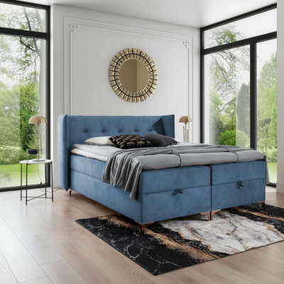 Chambre moderne Lit de luxe Lit rembourré Mobilier Design Meubles rembourrés