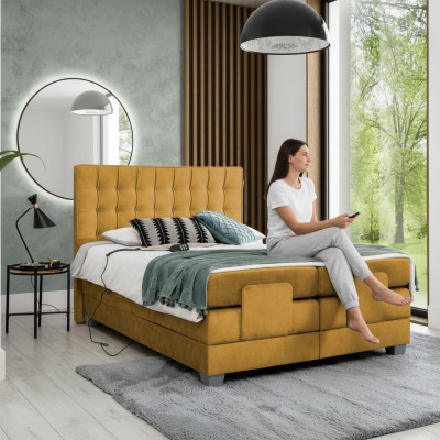 Lit de luxe Chambre à coucher Lit rembourré Lit double Mobilier textile Nouveau