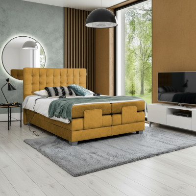 Lit de luxe Chambre à coucher Lit rembourré Lit double Mobilier textile Nouveau