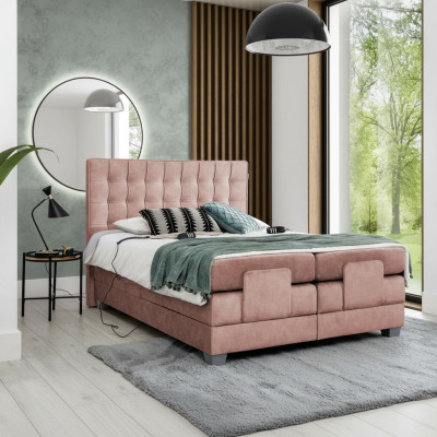 Lit 160x200cm Ameublement Chambre Lit rembourré Textile Mobilier Moderne neuf