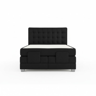 Lit à sommier tapissier Meuble rembourré Mobilier rembourré Lit de luxe Chambre à coucher Design moderne neuf