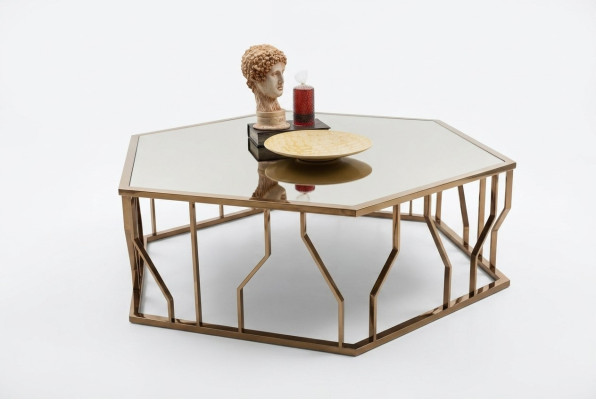 Conception moderne de table basse Mobilier de conception Meubles Table en verre Salon