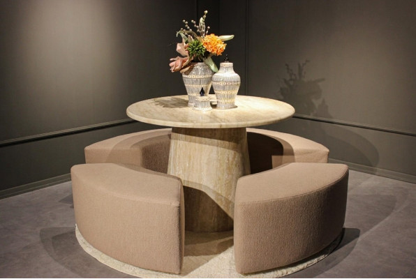 Salon de luxe Table basse Design Mobilier moderne Mobilier en bois Aménagements