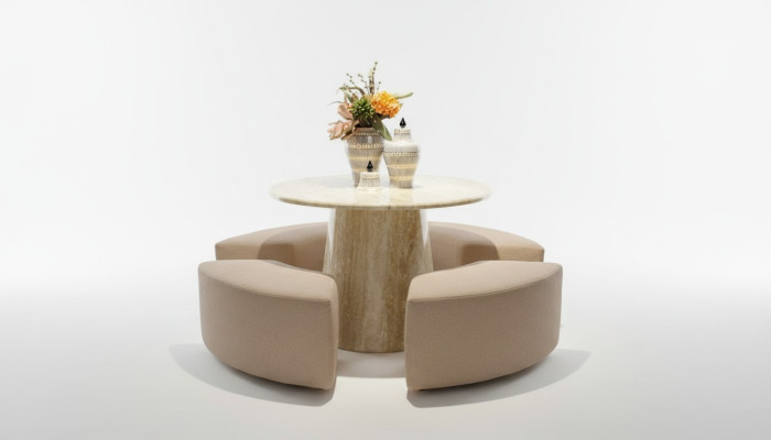 Salon de luxe Table basse Design Mobilier moderne Mobilier en bois Aménagements