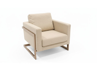 Fauteuil de luxe Mobilier de salon Design Mobilier moderne Textile de rembourrage