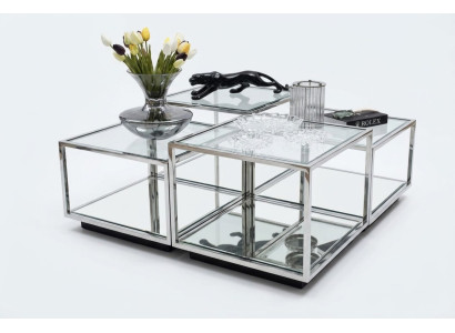 Table basse en verre moderne Mobilier de salon Nouveau design et ameublement