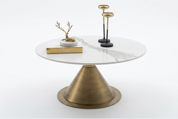Table basse de luxe Design de salon Mobilier de table moderne Ameublement