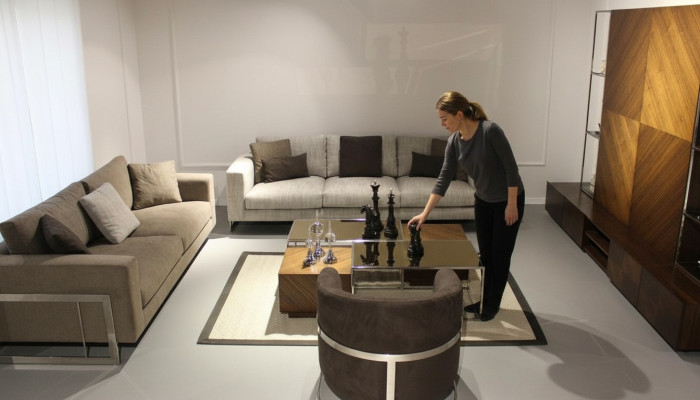 Salle de séjour meubles Design Salon Ensemble 4 pièces Moderne Canapé set nouvelle Table basse