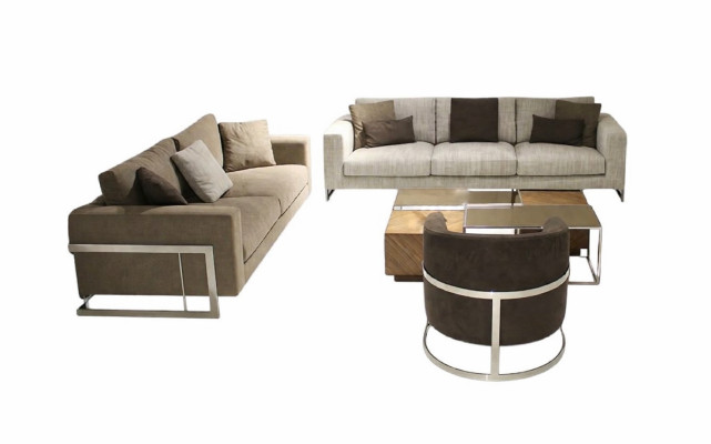 Salle de séjour meubles Design Salon Ensemble 4 pièces Moderne Canapé set nouvelle Table basse