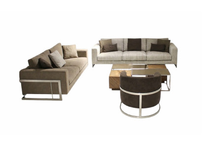Salle de séjour meubles Design Salon Ensemble 4 pièces Moderne Canapé set nouvelle Table basse
