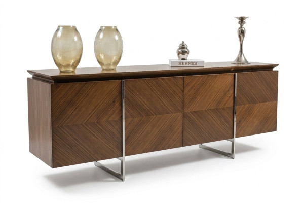 Meubles de design Buffet moderne de luxe pour le salon Mobilier en bois