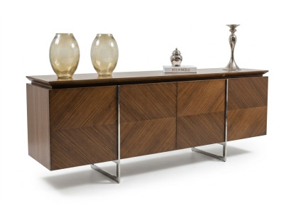 Meubles de design Buffet moderne de luxe pour le salon Mobilier en bois