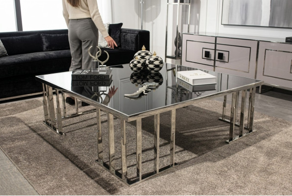 Table basse Mobilier de salon moderne Meubles en verre Mobilier de luxe Design Mobilier