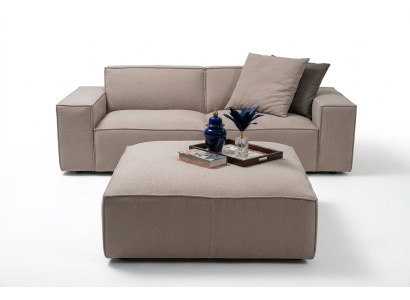 Salon Meubles Luxe Complet 2 pièces Design Canapé Trois-places Ameublement Tabouret