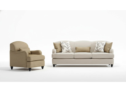 Ensemble de canapé 2 pièces canapé trois places chaise moderne design de canapé salon