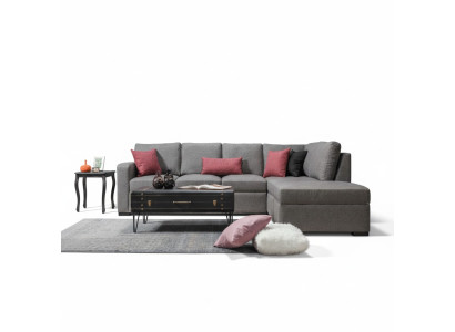 Salon Rembourrage Mobilier de Luxe Canapé d'angle en L moderne en forme de L Design Moderne Sofa Couch