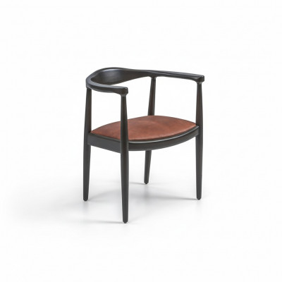 Design Furniture Chair with Armrests Wooden Chair new Furnishings Upholstery Seat  Chaise de meuble design avec accoudoirs Chaise en bois nouveaux meubles Siège rembourré
