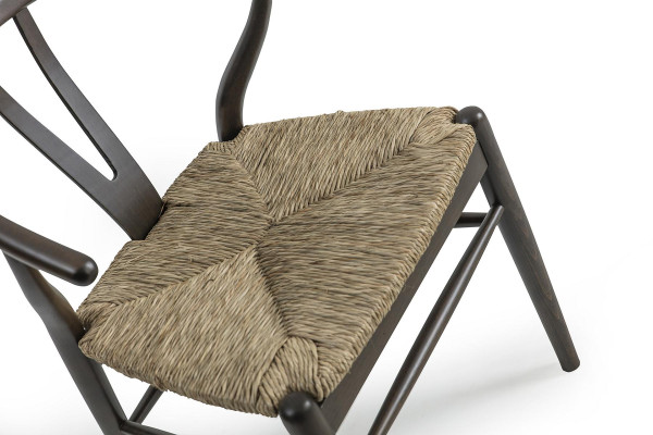 Chaise marron Meubles Siège Design moderne Salle à manger Ameublement Tapisserie nouvelle