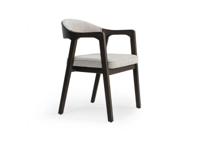 Fauteuil Chaise de salle à manger moderne avec accoudoirs Design nouveau Mobilier