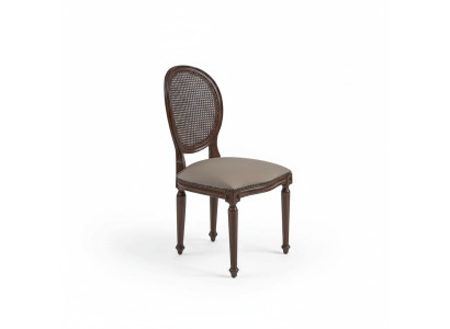 Chaise design Salle à manger Style Classique Siège rembourré Mobilier Chaise en bois