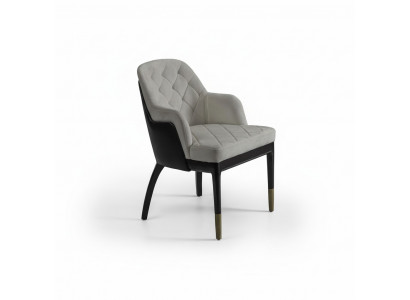 Chaise avec accoudoirs Mobilier de luxe design Salle à manger nouveaux ameublements