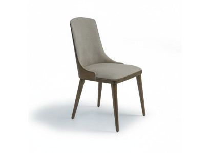 Luxus-Design-Polstersessel Esszimmerstuhl Sitz Esszimmermöbel Holz neu