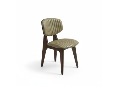 Chaise de salle à manger rembourrée moderne Design en bois Chaise neuve