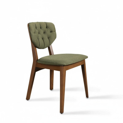 Chaise de salle à manger Chestefield Chaises Rembourrées Mobilier de Luxe Ameublement Siège Rembourré