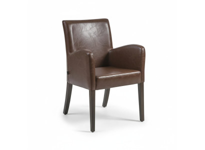 Chaise de salon design Chaise rembourrée de salle à manger avec accoudoirs Fauteuil neuf